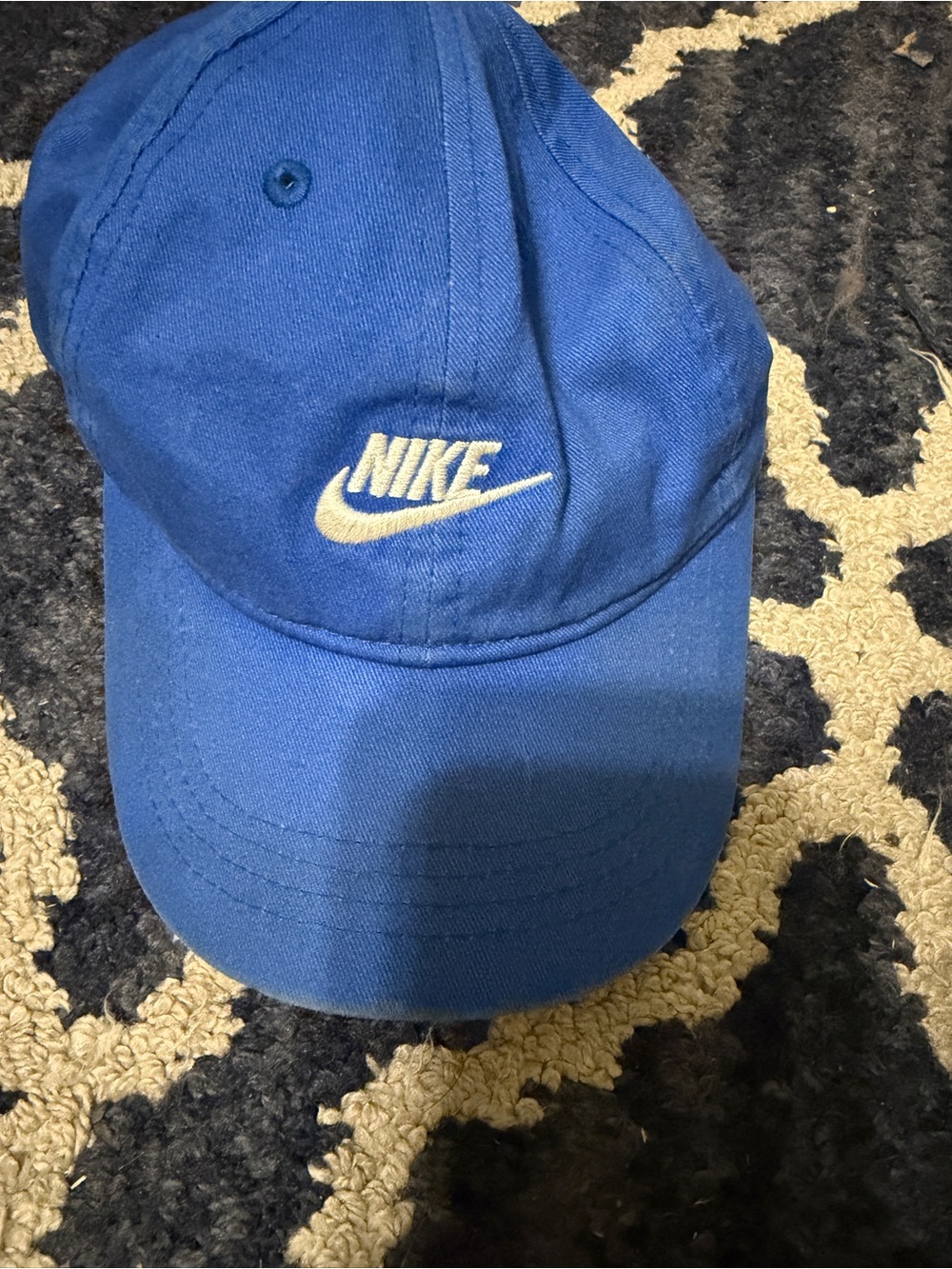 Vintage Blue kids Nike hat